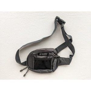 Outdoor Products Essential Waist‎ Bag Fanny Pack Crossbody Hiking Gray Strap Zip